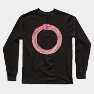 Pink Sky Ouroboros Long Sleeve T-Shirt